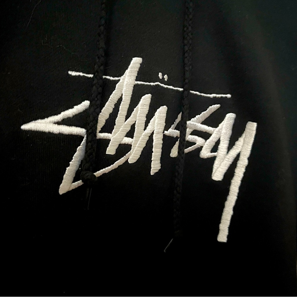 Black Stussy Hoodie - Size Small new without tags